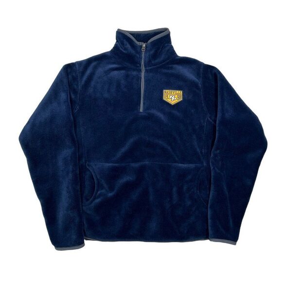 NHL Women's Nashville Predators 1/4 Zip Pullover - Picture 1 of 13